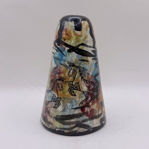 Vintage Mana Handcrafted Ceramic Decor Art Arizona USA Tribal Mythical Unicorn